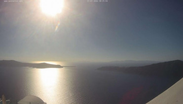 Imagen de vista previa de la cámara web Santorini - Caldera